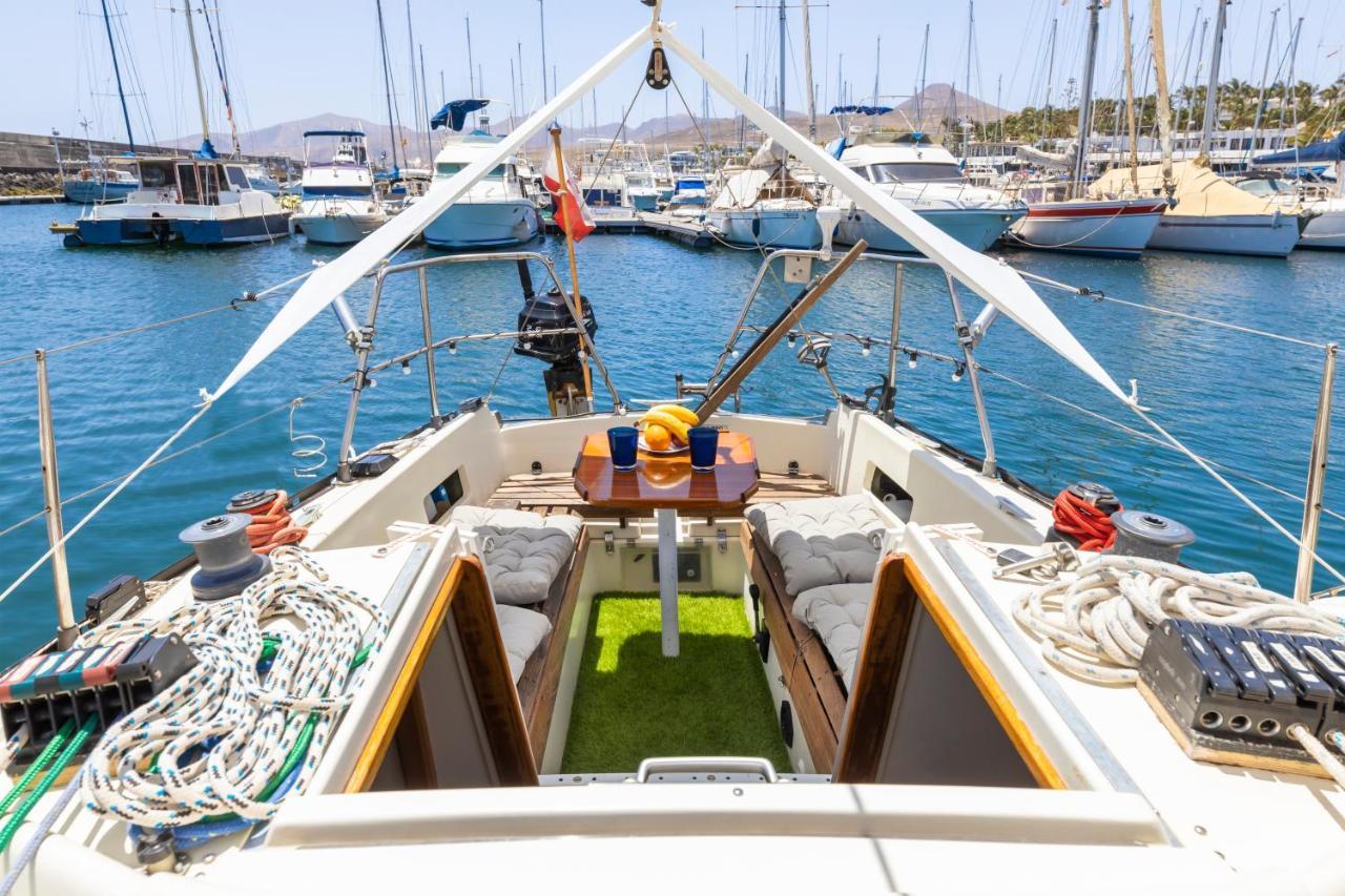 Seaside Chill-Out Stay On A Sail Yacht Puerto Calero Eksteriør bilde