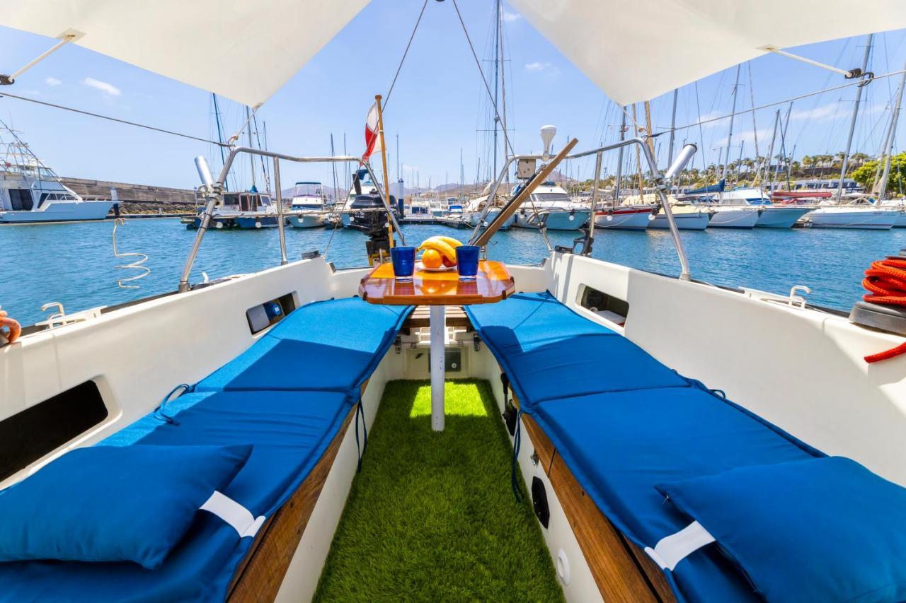 Seaside Chill-Out Stay On A Sail Yacht Puerto Calero Eksteriør bilde