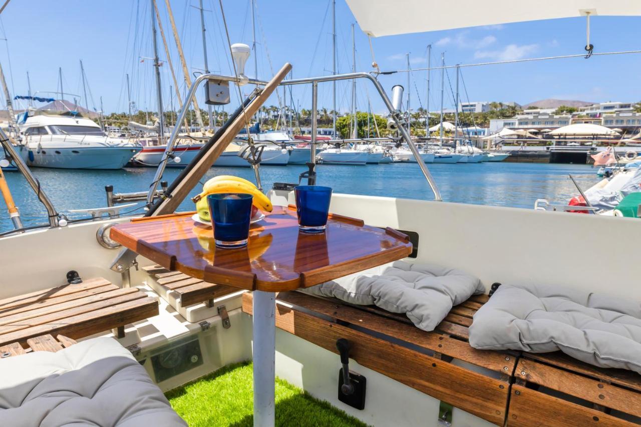 Seaside Chill-Out Stay On A Sail Yacht Puerto Calero Eksteriør bilde