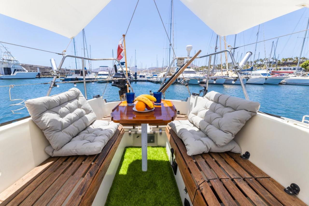 Seaside Chill-Out Stay On A Sail Yacht Puerto Calero Eksteriør bilde