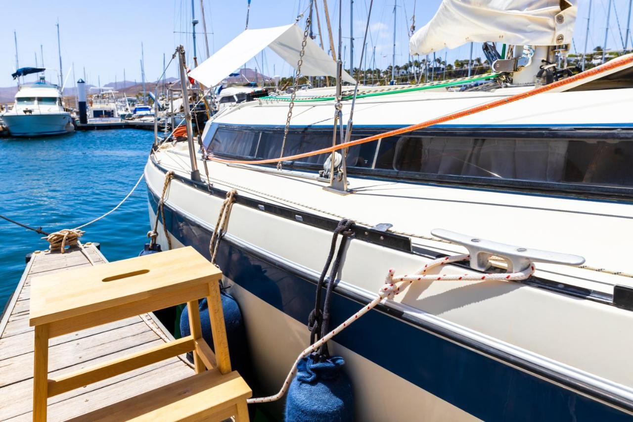 Seaside Chill-Out Stay On A Sail Yacht Puerto Calero Eksteriør bilde